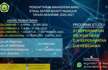 Pendaftaran Mahasiswa Baru 2020/2021